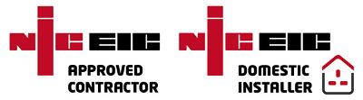 Nic Eic Approved Contractor and Domestic Installer Logos